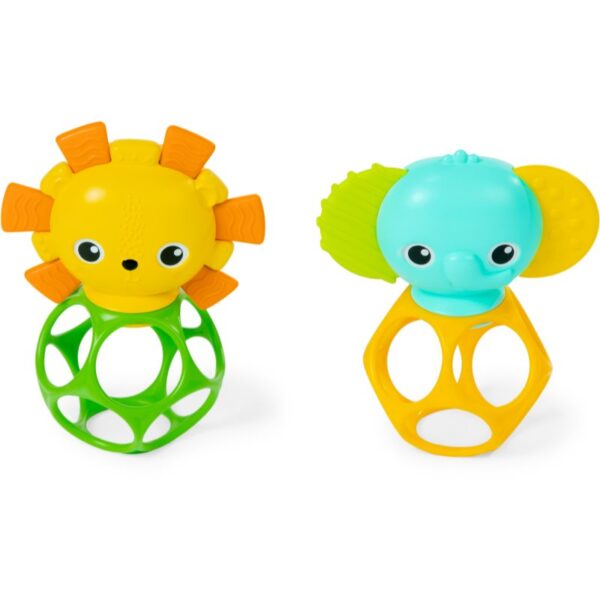 Bright Starts Soother Pals™ Easy-Grasp jucarie pentru dentiție 3 m+ 2 buc-ro