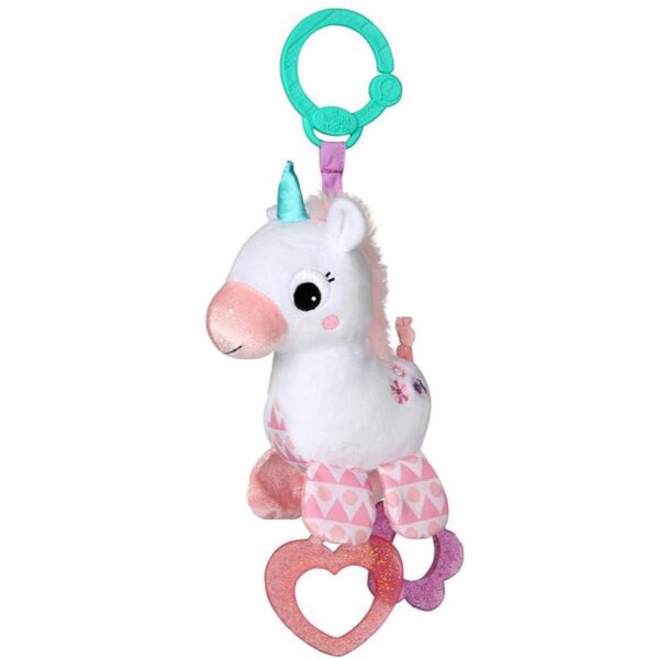 Bright Starts Sparkle & Shine jucărie suspendabilă contrastantă 0 m+ Unicorn 1 buc-ro