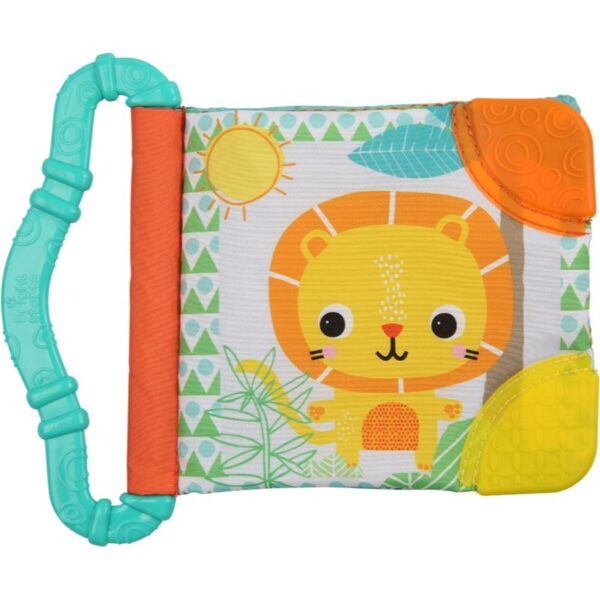Bright Starts Teether & Rattle jucărie pentru dentiție 3m+ Lion 1 buc-Țena