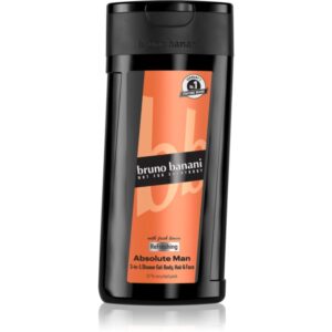 Bruno Banani Absolute Man gel de dus revigorant 3 in 1 pentru bărbați 250 ml-ro