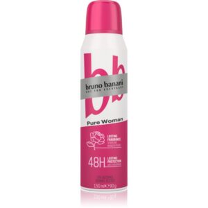 Bruno Banani Pure Woman Sparkling Mango & Peony antiperspirant 48 de ore pentru femei 150 ml-Țena