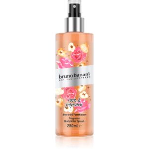 Bruno Banani Sweet Fantasy Rose & Popcorn spray de corp parfumat pentru corp si par pentru femei 250 ml-ro