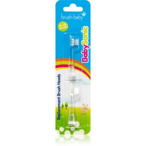 Brush Baby BabySonic capete de schimb pentru periuta de dinti 0-18 months 2 buc-ro