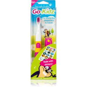 Brush Baby Go-Kidz baterie pentru perie de dinti de 3 ani Pink/Blue 1 buc-Țena