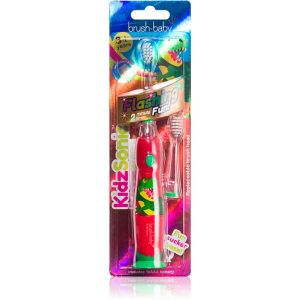 Brush Baby KidzSonic Dinosaur periuta de dinti electrica + capete de schimb 1 buc-ro