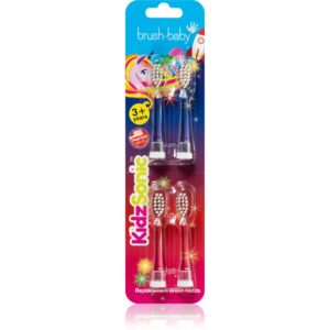 Brush Baby KidzSonic capete de schimb pentru periuta de dinti pentru copii de 3 ani 4 buc-ro