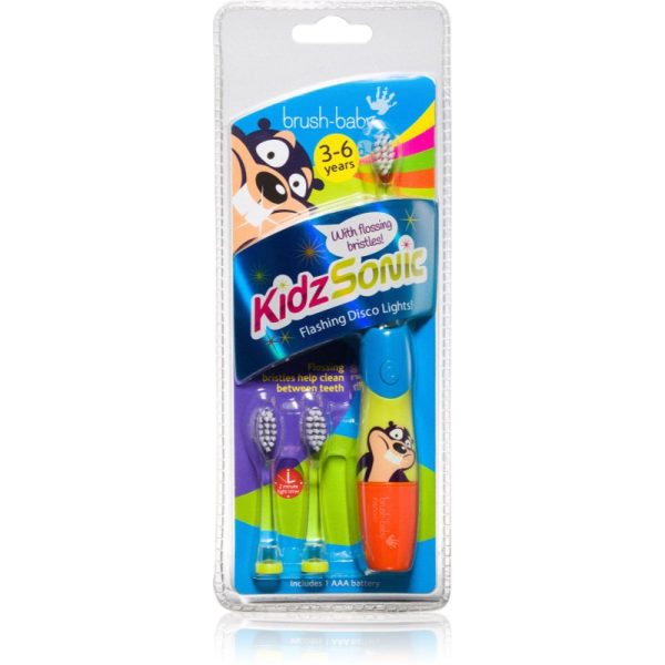 Brush Baby KidzSonic periuta de dinti electrica + capete de schimb 1 buc-ro
