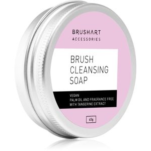 BrushArt Accessories Brush & Sponge cleansing soap sapun pentru curatare pentru pensule cosmetice 40 g-Țena