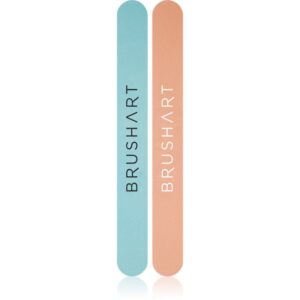 BrushArt Accessories Nail file duo set de pile culoare Apricot/Minty 2 buc-ro