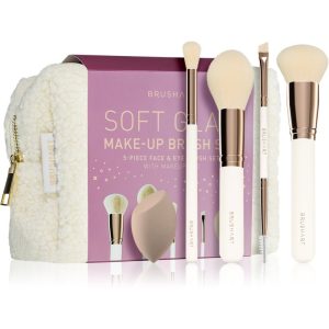 BrushArt Basic Soft Glam make-up brush set set de pensule cu geantă-ro