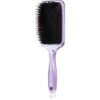 BrushArt Hair Boar bristle paddle hairbrush perie de par cu peri de mistret Metallic Lilac 1 buc-Țena