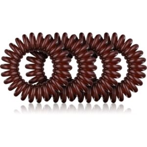 BrushArt Hair Rings Elastice pentru par Brown 4 buc-ro