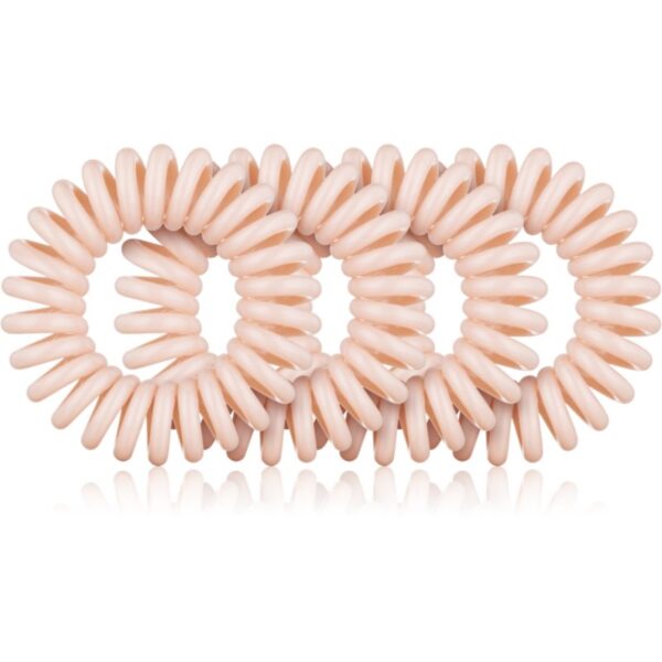 BrushArt Hair Rings Elastice pentru par Nude 4 buc-ro