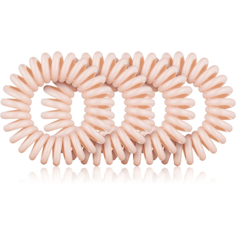BrushArt Hair Rings Elastice pentru par Nude 4 buc-ro