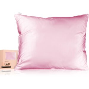 BrushArt Hair Satin pillowcase față de pernă satin Candy Pink 50x60 cm-Țena