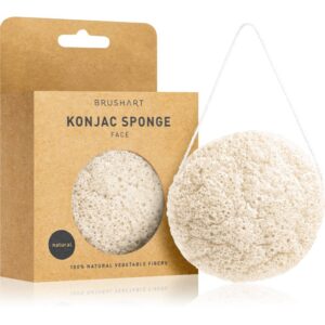 BrushArt Home Salon Konjac sponge burete exfoliant blând faciale Natural 5 g-ro
