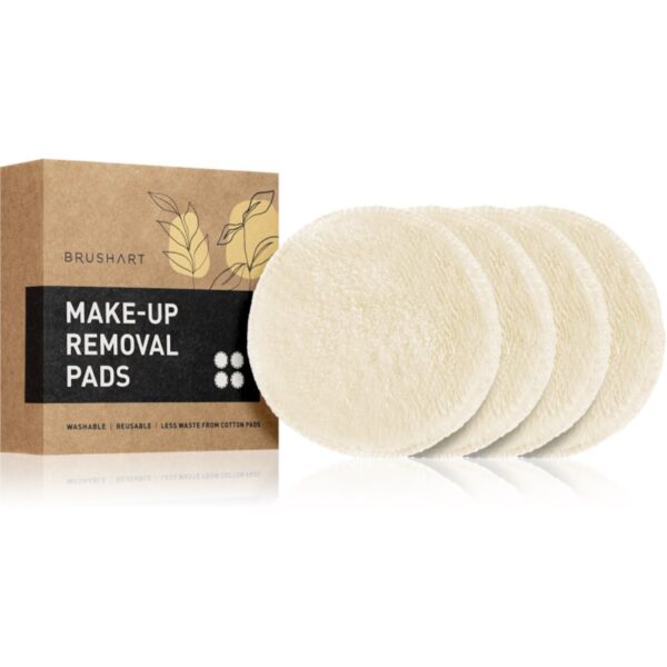 BrushArt Home Salon Make-up removal pads dischete demachiante pentru make-up Cream-Țena