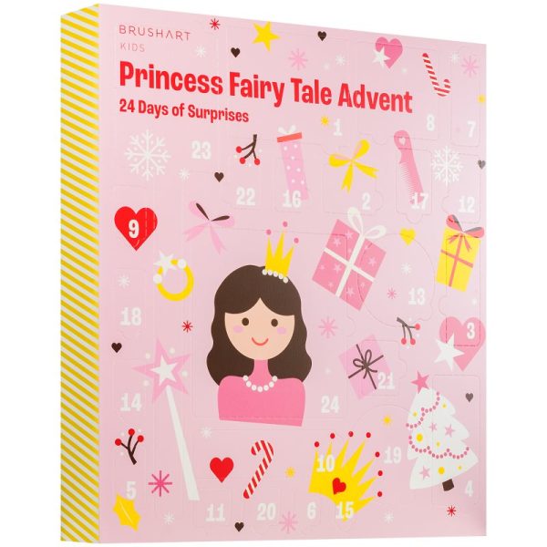 BrushArt KIDS Princess Fairy Tale Advent Calendar de Crăciun pentru copii-Țena