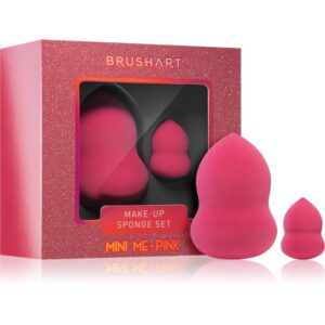 BrushArt Make-up Sponge Set Mini me - Pink burete pentru machiaj MINI ME - PINK-ro