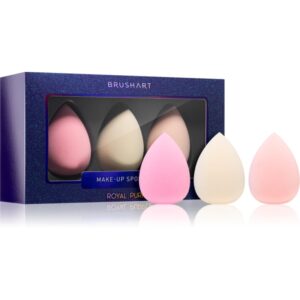 BrushArt Make-up Sponge Set burete pentru machiaj ROYAL PURPLE-ro