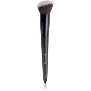 Brushworks Angled Blush Brush pensulă teșită pentru fardul de obraz tip NO. 7 1 buc-ro