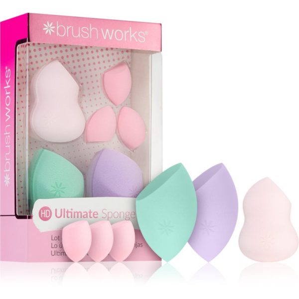 Brushworks Assorted Complexion burete pentru machiaj-Țena