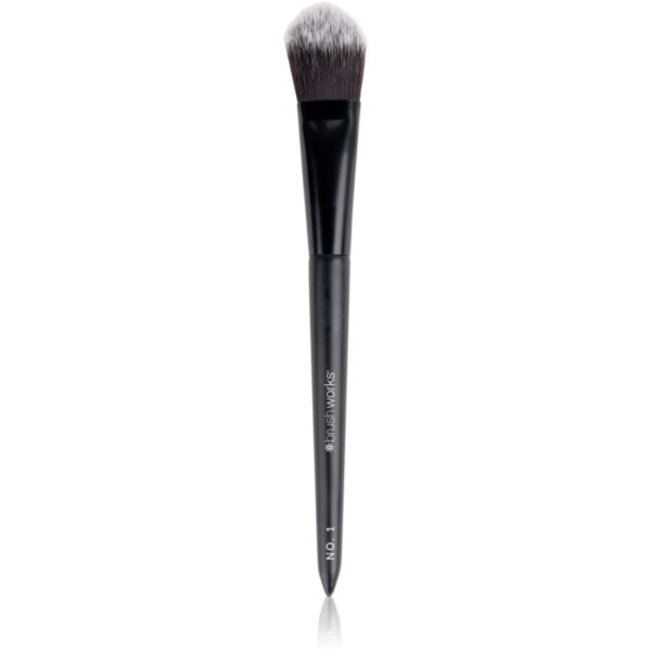 Brushworks Back Comb Brush pensula pentru machiaj tip NO. 1 1 buc-ro