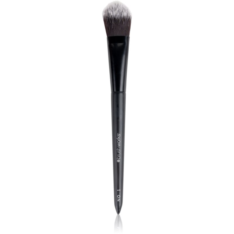 Brushworks Back Comb Brush pensula pentru machiaj tip NO. 1 1 buc-ro