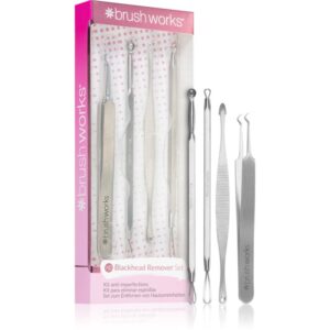 Brushworks Blackhead & Blemish Remover Set set pentru curatare profunda-ro