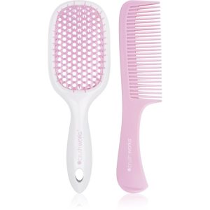 Brushworks Blowdry Brush and Comb set pentru păr-Țena