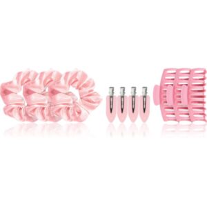 Brushworks Complete Hair Clip & Scrunchie Set set cu elastice și agrafe de păr-Țena
