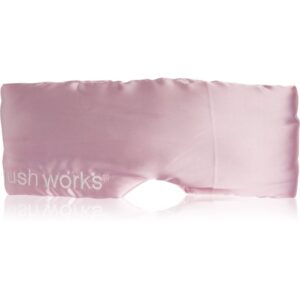 Brushworks Cushioned Satin Sleep Mask mască pentru dormit 1 buc-Țena