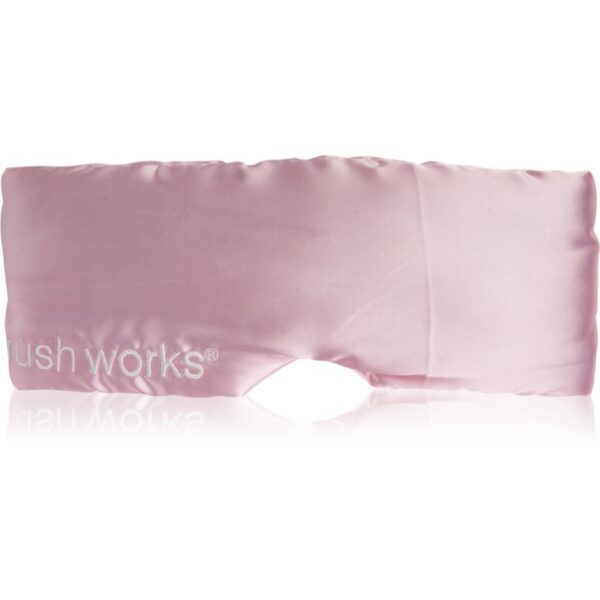 Brushworks Cushioned Satin Sleep Mask mască pentru dormit 1 buc-Țena
