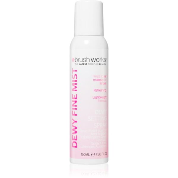 Brushworks Dewy Fine Mist fixator make-up 150 ml-ro