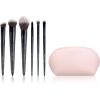 Brushworks Essentials Makeup Brush Set Complexion set de pensule cu geantă-Țena