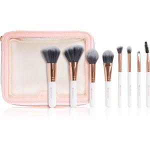 Brushworks Exclusive Makeup Brush and Bag Set set de mini-pensule-ro