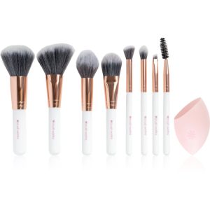 Brushworks Exclusive Makeup Brush and Sponge Set set perii machiaj-Țena