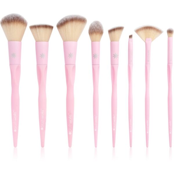 Brushworks HD Ultimate Makeup Brush Set set perii machiaj-ro