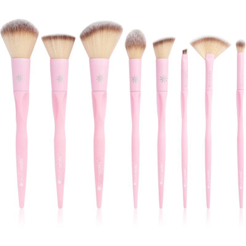 Brushworks HD Ultimate Makeup Brush Set set perii machiaj-ro
