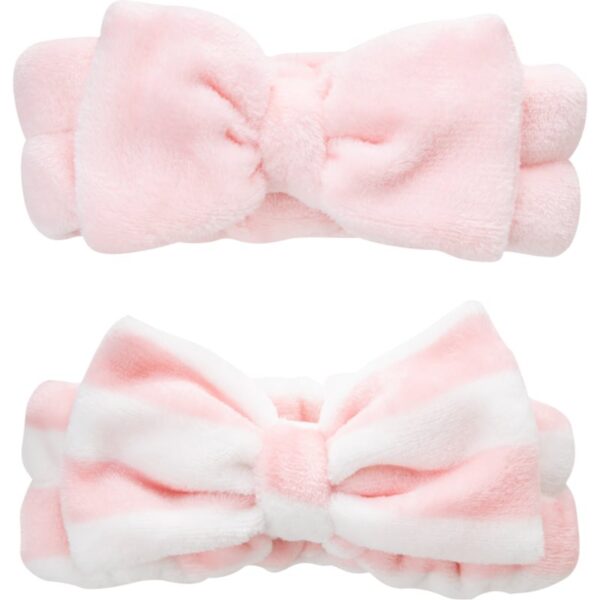 Brushworks Makeup Headbands bentiță cosmetică cu fundă-ro