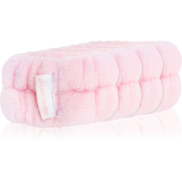 Brushworks Microfibre Wrist Wash Bands brățară absorbantă pentru spălarea feței cu microfibre-ro