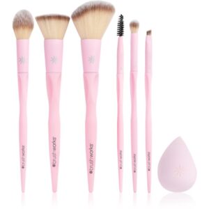 Brushworks Must-Have Brush Set Complexion set perii machiaj-Țena