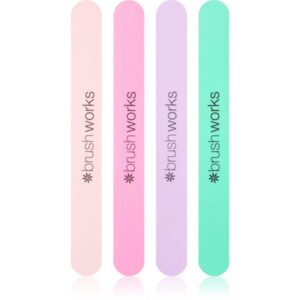 Brushworks Nail Files Pastel set de pile pentru unghii-ro