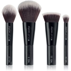Brushworks On The Move Makeup Minis Complexion set perii machiaj-Țena