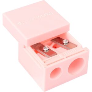Brushworks Pencil Sharpener ascutitoare dubla pentru creion de ochi 1 buc-ro