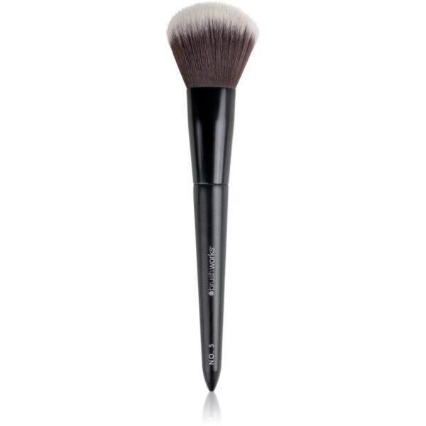 Brushworks Powder Brush pensula pentru aplicarea pudrei tip NO. 5 1 buc-ro