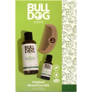Bulldog Original Beard Care Kit set cadou pentru barbati Peach Wood 10