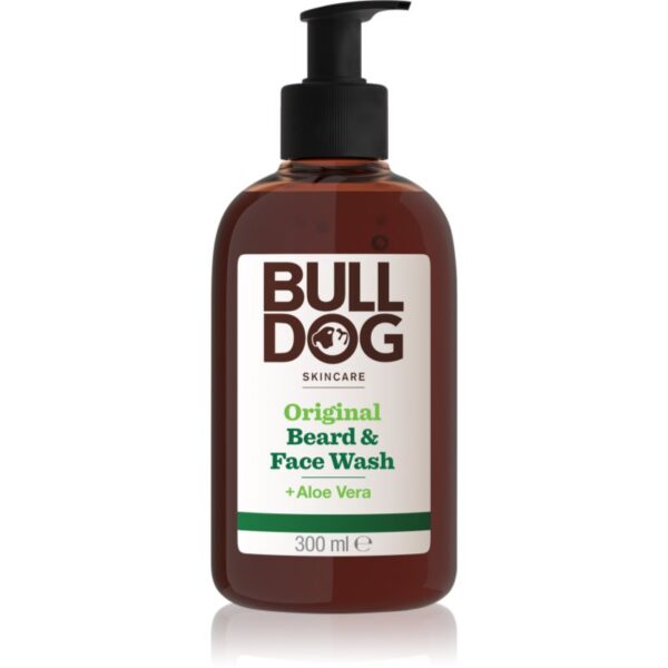 Bulldog Original Beard & Face Wash gel de curățare pentru barbati 2in1 300 ml-Țena
