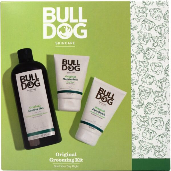 Bulldog Original Grooming Kit set cadou corp si fata-ro