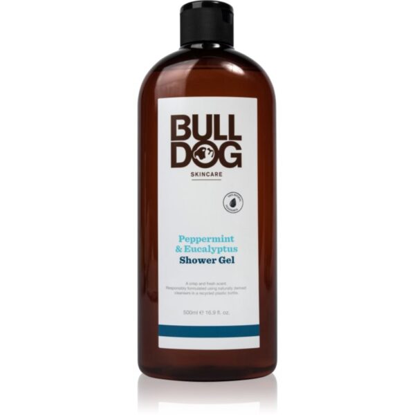 Bulldog Peppermint & Eucalyptus Shower Gel Gel de duș pentru bărbați 500 ml-Țena